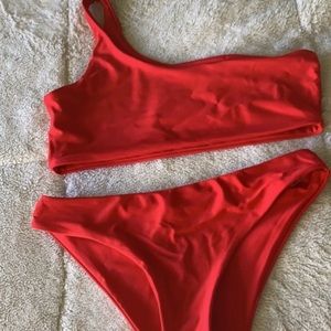 Red Bikini Set